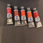 رنگ روغن ونگوگ حجم 40 میلی لیتر سری 1